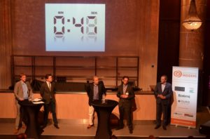 Anderhalve minuut kregen de sprekers in 'de battle'