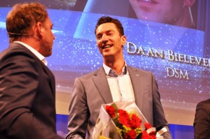 Daan Bielefeld van DSM Mobiliteitsmanager van het jaar 2015