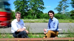 De drijvende krachten achter deze startup zijn Christiaan Rasch (l) en Thijs Brentjens