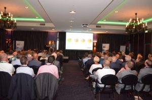 Een volle zaal tijdens de Fleet Loune